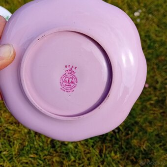Sada růžového porcelánu. - 6