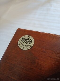 Starožitný troubový gramofon Primofon - 6