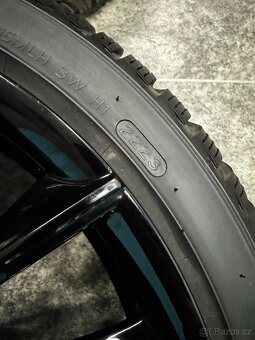 Alu kola Škoda/VW 18" černá 5×100 ET35 + Hankook Winter - 6