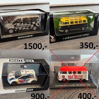 Prodám modely VW Volkswagen 1/43 - 6