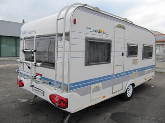 Prpdám karavan Hobby 495 UF,r.v.2002 + předstan + nosič kol. - 6