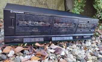 Kazeták, Double Tape deck PIONEER CT-W330 - Malaysia - 1990 - 6