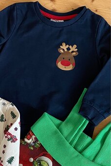 Vánoční set oblečení pro chlapečka vel. 92 - 6