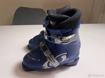 Dětské lyže ELAN 100 + přeskáče SALOMON 18 - lok. Prostějov - 6