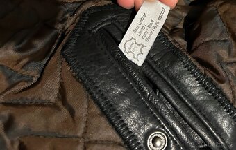HARVEST PÁNSKÁ KOŽÁRNA-KOŽENÁ BUNDA 100% LEATHER -TEPLÁ - 6