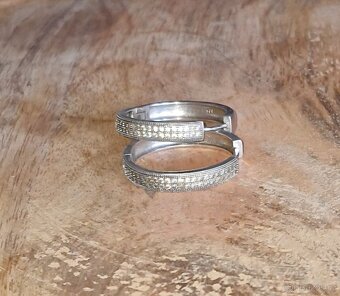 Stříbrné náušnice - 6