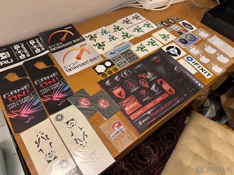 Originální samolepky a plakáty - ASUS TUF, ASUS ROG, Razer - 6