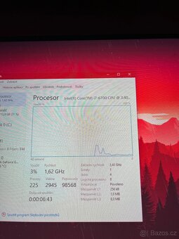 Herní PC komplet – i7, GTX 1060, 16GB RAM + monitor, Razer p - 6