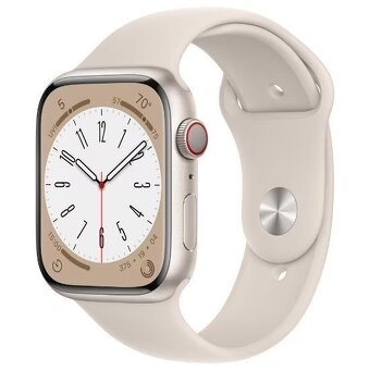 Apple Watch Series 8 Cellular 45mm hliník - 6