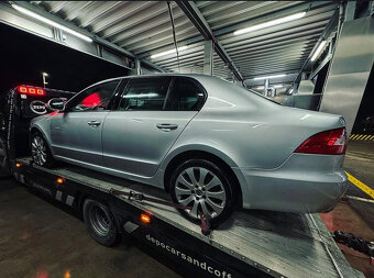 Vůz na náhradní díly Škoda Superb 2 sedan 2013 CFFB PBF LA7W - 6