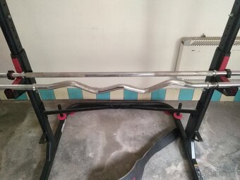 Posilovací hrazda+ Stojan dřepy a bench za top cenu - 6