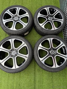 Originál alu kola Mercedes E-class 5x112 R19 zimní ZÁNOVNÍ - 6