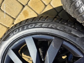 Alu kola zimní sada 5x112 17" Škoda Octavia 3 - 6