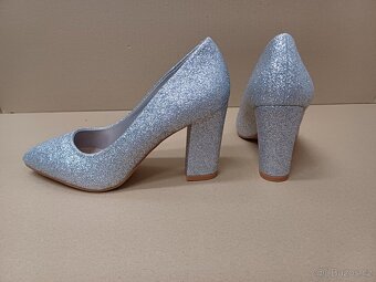 Stříbrné lodičky vel.37 - 6