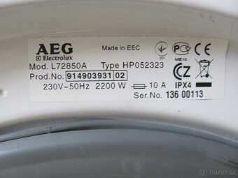 AUTOMATICKÁ PRAČKA AEG - 7kg -1200ot. - A++ - 6