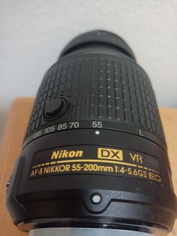 Objektiv Nikon DX VR 55-200mm 1:4-5.6G ED VR II - 6