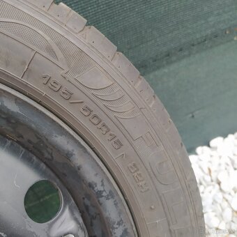 LETNÍ sada Škoda Fabia 1 5x100 195/50/r15 - 6