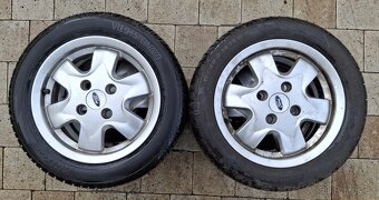 14" alu Ford fiesta 165/60r14 letní sada - 6