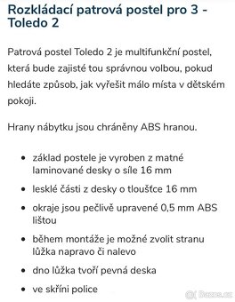 Patrová postel Toledo 2 - 6