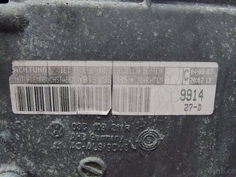Motor Škoda Fabia II 1.6/16V, 77 kW, kód motoru BTS - 6