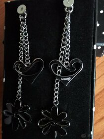 Dámské náušnice z rhodiovaného stříbra - 6