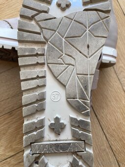 Kožené kotníkové boty Marc Cain - 6