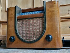 Funkční staré předválečné rádio Telefunken 543WL, rok 1935 - 6