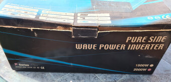 TOP NOVÝ Měnič napětí 12V/230V 2000W, čistá sinusovka - 6
