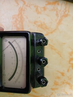 voltmetr ampermetr metra DU 5 - 6