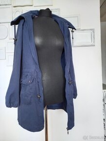Modrá dámská parka - 6