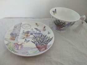 Dárková sada - šálek na čaj a podšálek - 6