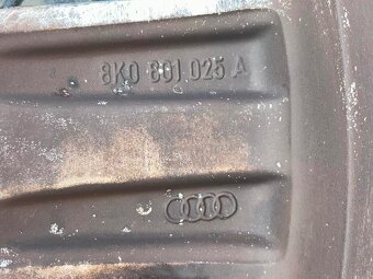 Original 2x ALU kola Audi 16" 7,5J ET45 + 225/55/R16 - 6