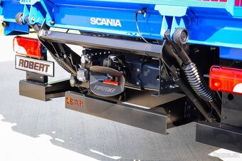 VALNÍK S PLACHTOU 18-PALETOVÝ + HYDRAULICKÉ ČELO SCANIA P250 - 6