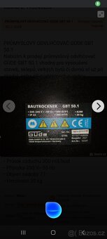 Vysoušeč zdiva GÜDE GBT 50.1 - 6