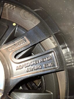 Prodám Al.kola Škoda Fabia IV zimní195/55 R16 CONTINENTAL - 6