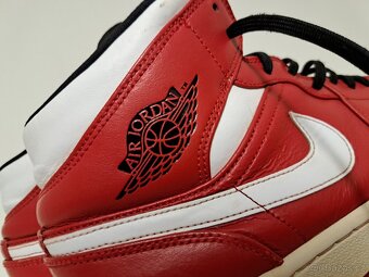 Nike Air Jordan 1 mid "Gym red" (Vel 45) - 6