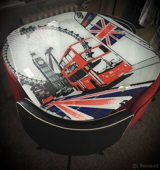 Jídelní Stůl s židlemi SET 4+1 - 6