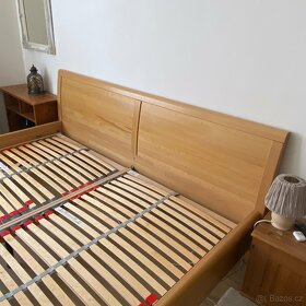 Manželská postel z masivu - 200 cm x 200 cm - 6
