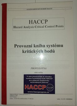 Provozní kniha systému HACCP brožovaná - 6