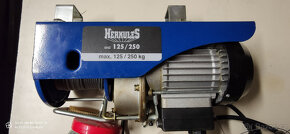 Elektrický lanový naviják Herkules SHZ 125/250 - 6