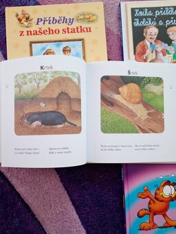 4x kniha pro děti: Kamarádi zvířátka, Garfield, Příběhy z na - 6