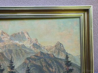 krásný obraz horská krajina 86x68 - 6