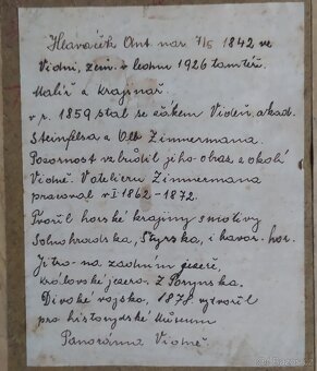 Anton Hlaváček - Chata v horách - obraz - 6