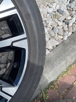 Alu kola orig. VW 5x112 včetně letních pneu 225/45 R17 - 6