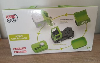 Novy Igráček - popelářské auto - 6