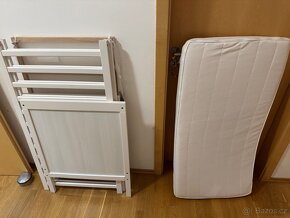 dětská postýlka s matraci IKEA - 6