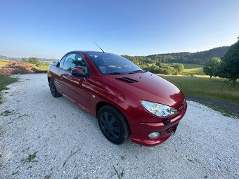 Peugeot 206CC-kabrio, 1.6i 80kW, 142000km, nová TK.. - 6