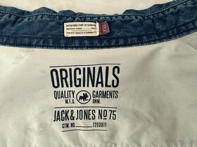 Košile Jack & Jones džínová modrá - 6