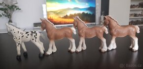 Schleich koně clydesdale, percheron, ardénský kůň, norický k - 6