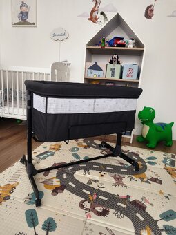 Dětská postýlka MoMi Revo na kolečkách - 6
